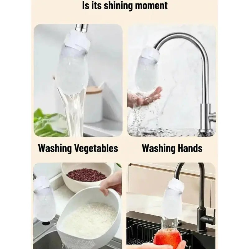 Universal Faucet Filter Bag – Tap Water Purifier for Kitchen & Home