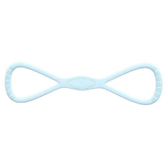 YICF Portable Figure-8 Silicone Elastic Resistance Band, Unisex Exercise Equipment for Home Gym & At Home Gym Equipment, Ideal for On-the-Go Workouts & Yoga