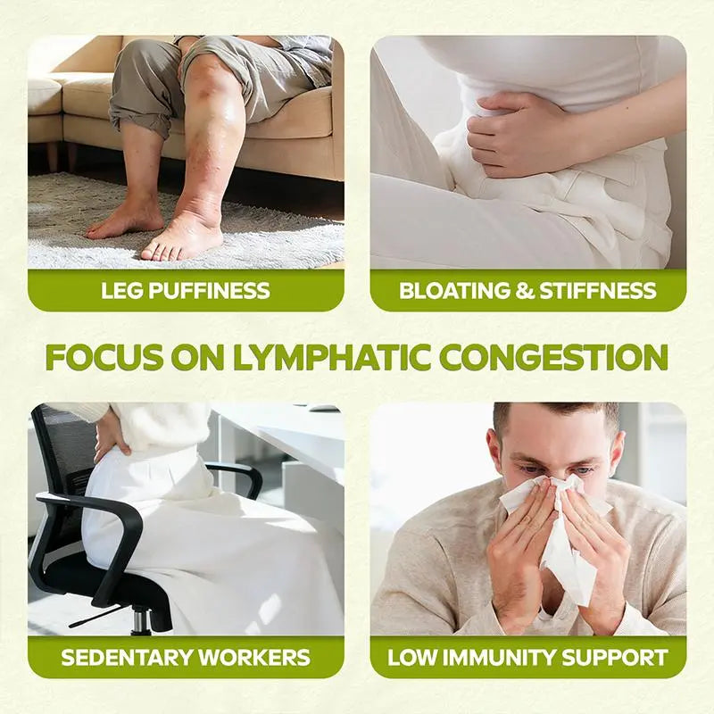 Dr. CROWN Lymphatic Drainage Supplement for Women & Men - 120 Capsules