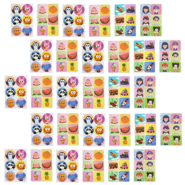 180-Count Mosquito Repellent Stickers for Kids | Plant-Based DEET-Free Formula | Up to 12 Hours Protection | Cute Animal & Character Designs | Safe for Baby