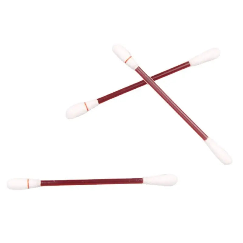 100 Cotton Swabs - Care & Pet Cotton Swabs, Individually Packaged | Portable for Outdoor Activities & Emergency Supplies