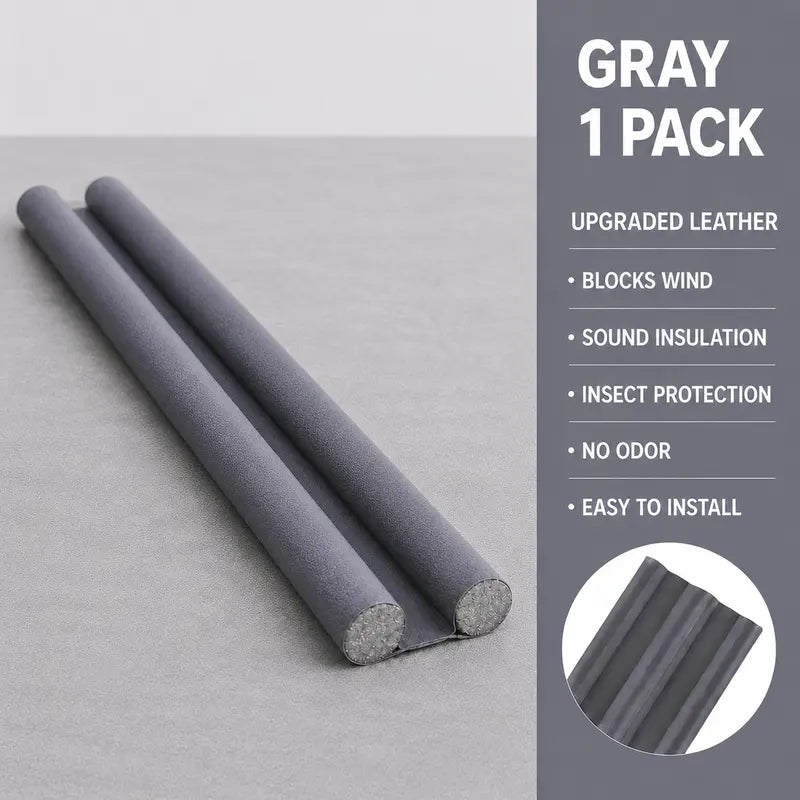Door Bottom Sealing Strip — Draft Stopper, Noise Blocker & Insect Guard