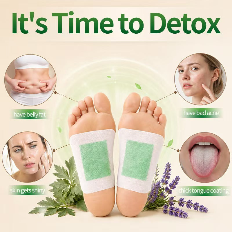 Natural Herbal Foot Pads—Overnight Detox and Deep Sleep