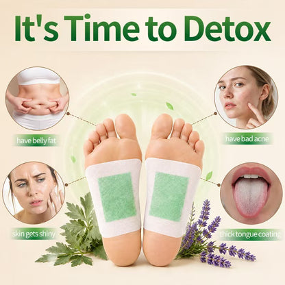 Natural Herbal Foot Pads—Overnight Detox and Deep Sleep