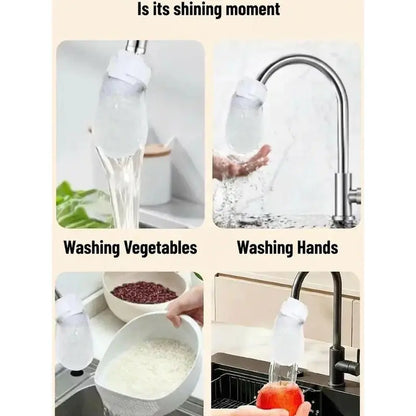 Universal Faucet Filter Bag – Tap Water Purifier for Kitchen & Home