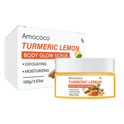 Turmeric Body Glow Scrub 280g – Exfoliating & Moisturizing