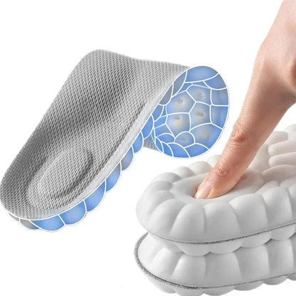 4D Cloud PU Insoles – Soft Memory Foam Orthotic Shoe Inserts for Men & Women (1 Pair)
