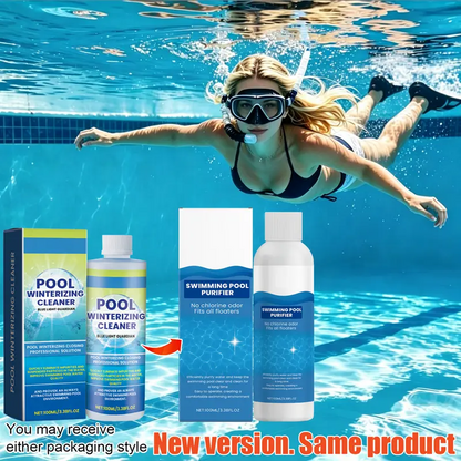 Pool Clarifier for Swimming Pools – Fast-Acting Water Clarifier & Cleaner 100ml
