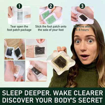 Natural Herbal Foot Pads—Overnight Detox and Deep Sleep