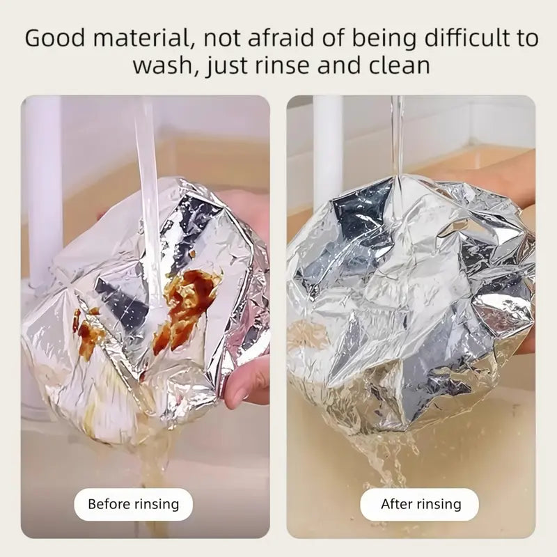 Aluminum Foil Food Insulation Cover – 20-Pack, Keep Dishes Hot & Fresh