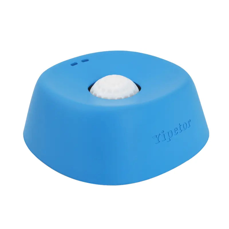 Yipetor Slow Feeder Dog Bowl – No-Spill Liquid Treat & Bone Broth Licking Bowl | Built-in Rolling Ball | Buy 2 Get 1 Free Zen Disc