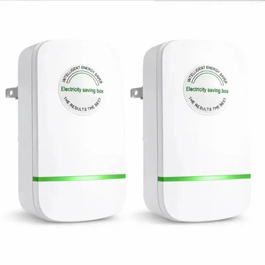 Power Factor Device, 28KW Electricity Saving Box (90V-250V), US Plug Surge Protector & Thermoregulation