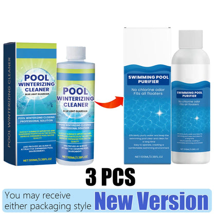 Pool Clarifier for Swimming Pools – Fast-Acting Water Clarifier & Cleaner 100ml