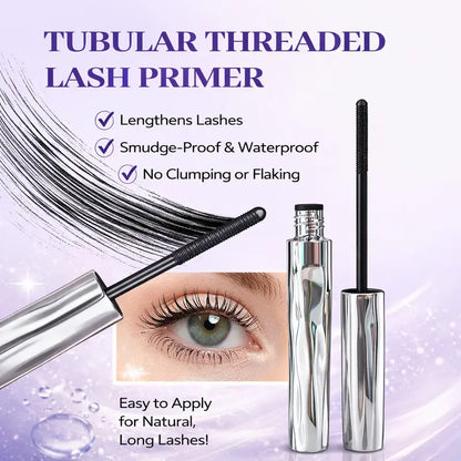 Tubular Threaded Lash Primer – Waterproof, Smudge-Proof, Lengthening Mascara Base