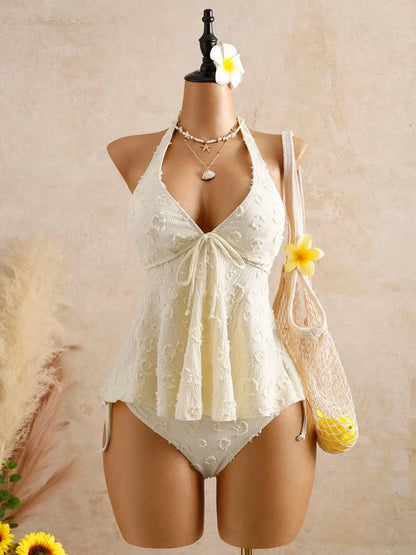 Women's Fashion Tankini Set – Stylish Two-Piece Swimwear