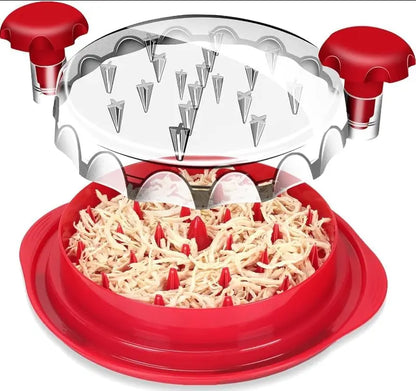 Large Chicken Shredder Tool Twist – Heavy Duty Meat Shredder Machine, BPA Free, Anti-Slip, Dishwasher Safe | For Chicken, Pork & Beef