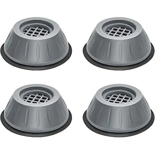 4-Piece Anti-Vibration Shock-Absorbing Pads for Washing Machines & Appliances