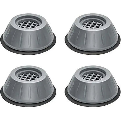4-Piece Anti-Vibration Shock-Absorbing Pads for Washing Machines & Appliances
