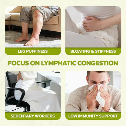 Dr. CROWN Lymphatic Drainage Supplement for Women & Men - 120 Capsules