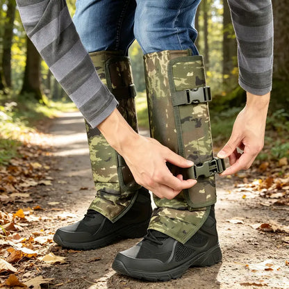 Unisex Adjustable Outdoor Snake-Resistant Leg Gaiters