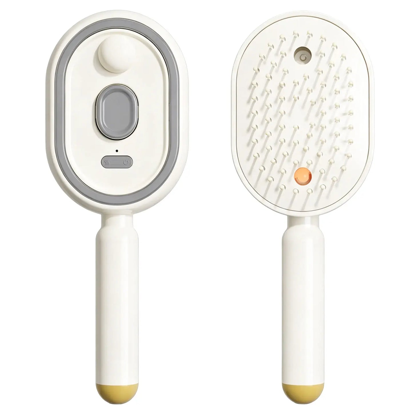 Cloudmades 3-in-1 Electric Spray Air Cushion Massage Comb – Essential Oil Mist, Red Light Scalp Therapy & Self-Cleaning Anti-Tangle Hair Brush